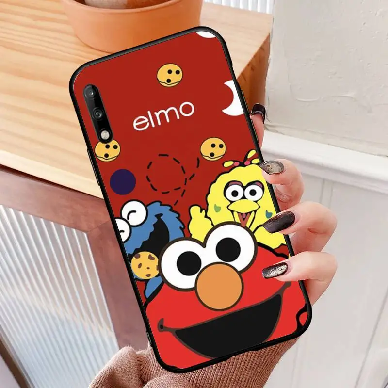 

Cute Cartoon Sesame Street Cookie Elmo Couple Phone Case For redmi 7 8A 8 9 note4 8 9 note8 9por note8T Cover Fundas Coque