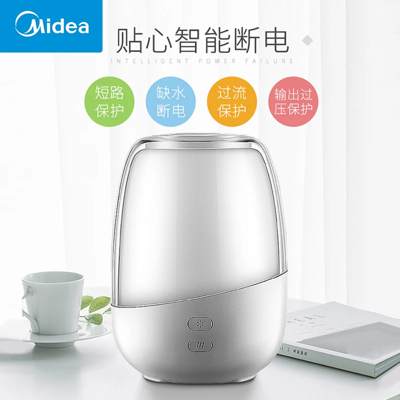 Портативный ультразвуковой увлажнитель воздуха белый ночсветильник домашний