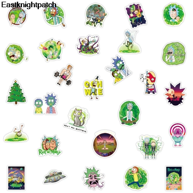 

20set E1766 50pcs Cartoon Kawaii Sticker for Bike Phone Laptop Travel Luggage Funny Sticker Decals