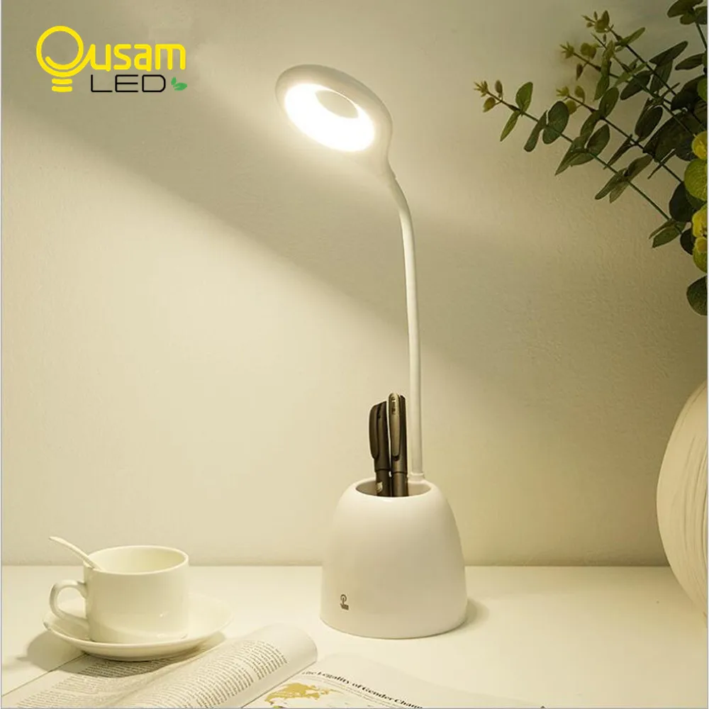 Светодиодная настольная лампа с регулируемой яркостью умный светильник