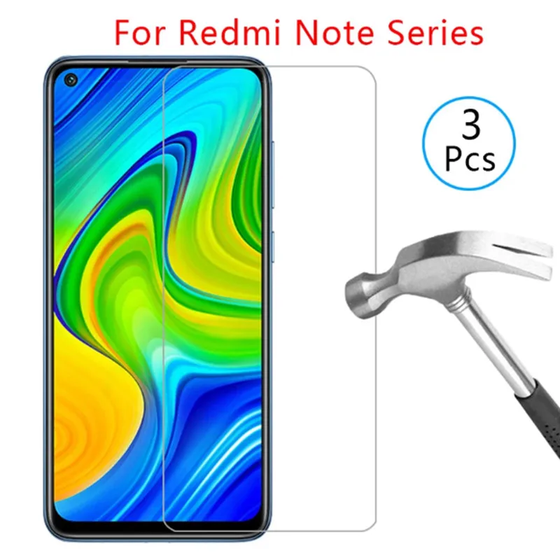 

Safety Tempered Glass For xiomi Redmi Note 9 9s 9 Pro Note8 8 t Note 7 Phone Screen Protectors on Redmi Note 6 5 Pro 4 3 Glass