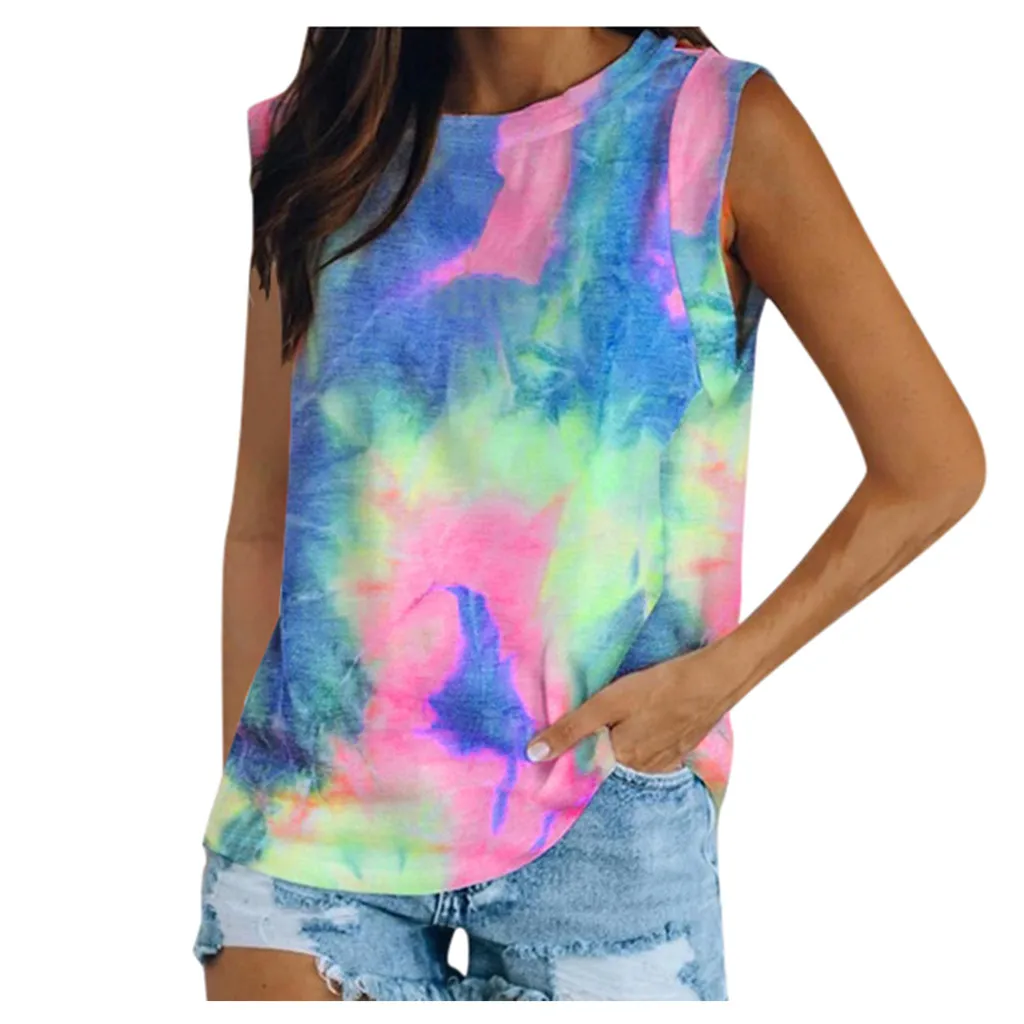 Топ женский трикотажный в рубчик с открытыми плечами и принтом виде галстука A616