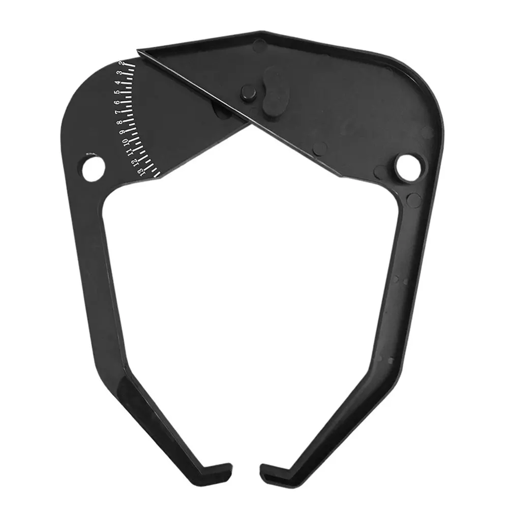 Tool Gauge Easy Use Universal Width Measurement Black Car Readable Wheel Accurate Portable Tire Balancer Caliper Part Rim |