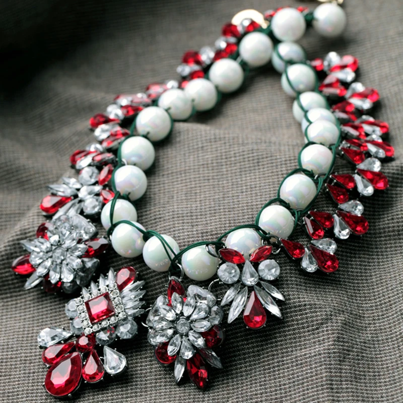 Женские вечерние ожерелья Uer Hyperbole массивное ожерелье в богемном стиле модные