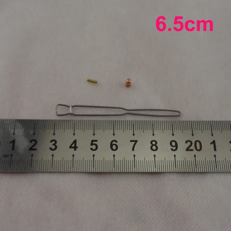 6.5cm wire hairpins 100 шт. необработанные Металлические Проволочные заколки-лягушки, шпильки для волос для самостоятельной сборки, заколки для волос, подходящие для припоя и повторной пластины - Цвет: 6.5cm wire hairpins