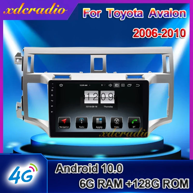 Автомобильное радио Xdcradio Android 10 0 для Toyota Avalon автомобильное GPS-навигация
