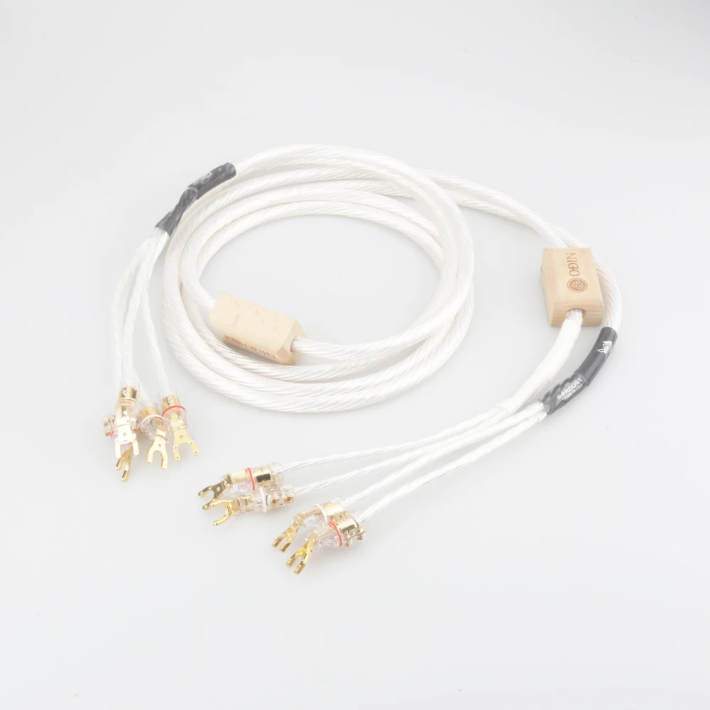 

Кабель Динамика Odin 2,5 м с лопаточным штекером WBT, новый кабель динамика hifi