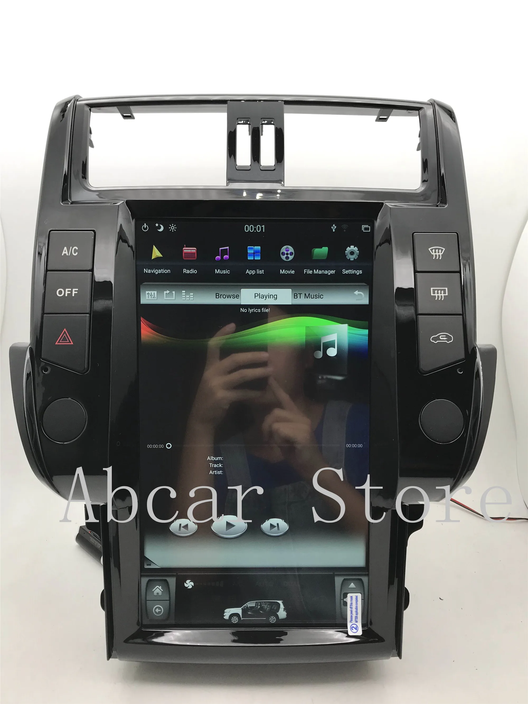 13,6 ''Tesla стиль Android 8,1 PX6 ips автомобильный dvd-плеер gps навигация для Toyota Land Cruiser Prado 150 2010 2011 2012 2013 радио
