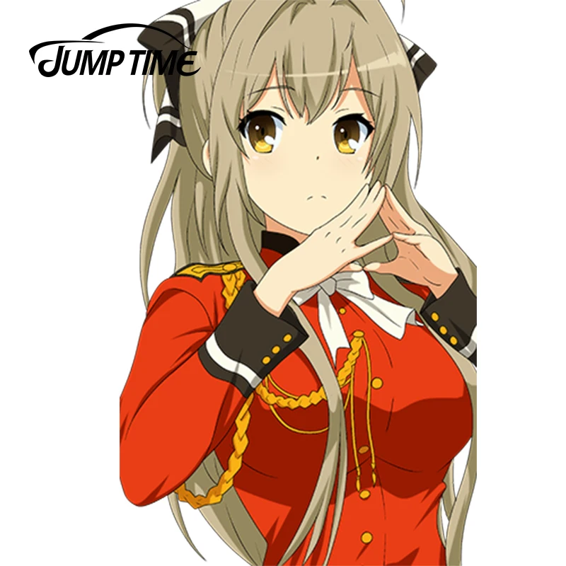 Автомобильная наклейка JumpTime 13 см x 8 2 аниме Amagi блестящий парк привлекательная