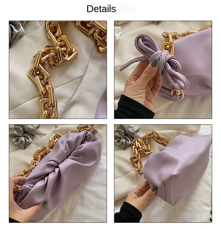

Hobos Crossbody Bag Lady Purses Handbags PU Leather Famale Single Shoulder Messenger Handbag Day Clutches Women Bags For Women
