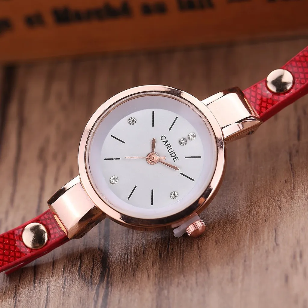 

Watches For Women Leatheranalog Quartz Wrist Watches Brand Fashion Sport Ladies Watch Digital Clock Zegarek Damski Female