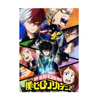 anime pictures my hero academia poster painting japanese anime wall hanging canvas pictures home art decoration wall stickers