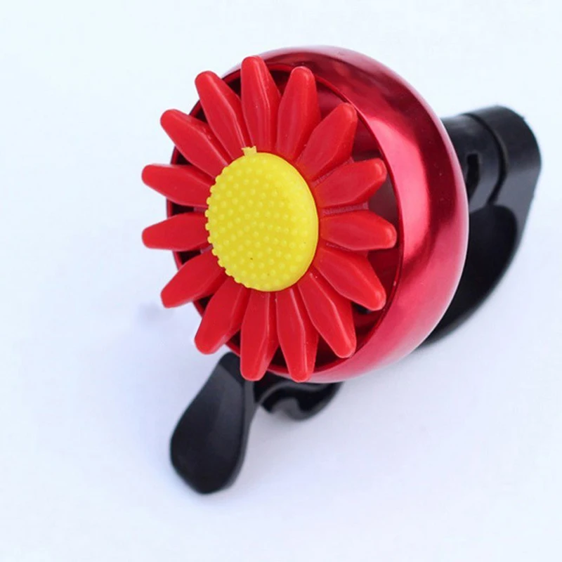 

Cute Children Bike Handlebar Ring Bell Kids Cycling Bicycle Chrysanthemum Sunflower Bell Ring Alarm Horn Stylish Fashionable