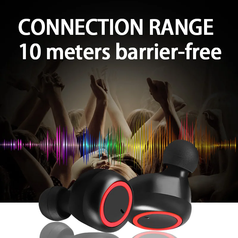 TWS Bluetooth 5 0 наушники беспроводные Кнопка управления стерео наушник свободные руки