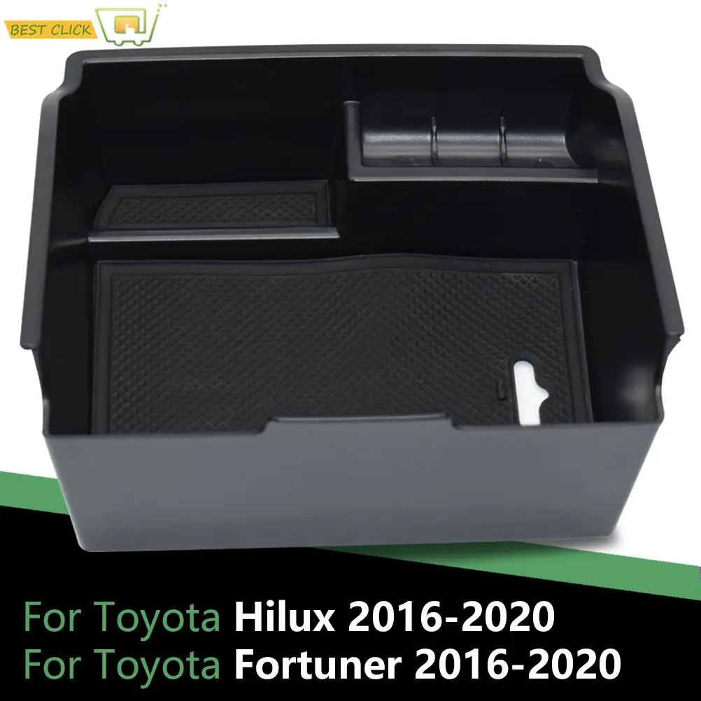

Подлокотник контейнер для хранения центральной консоли Glover Orgnaizer Holder Для Toyota Fortuner Hilux 2016 2017 2018 2019 2021