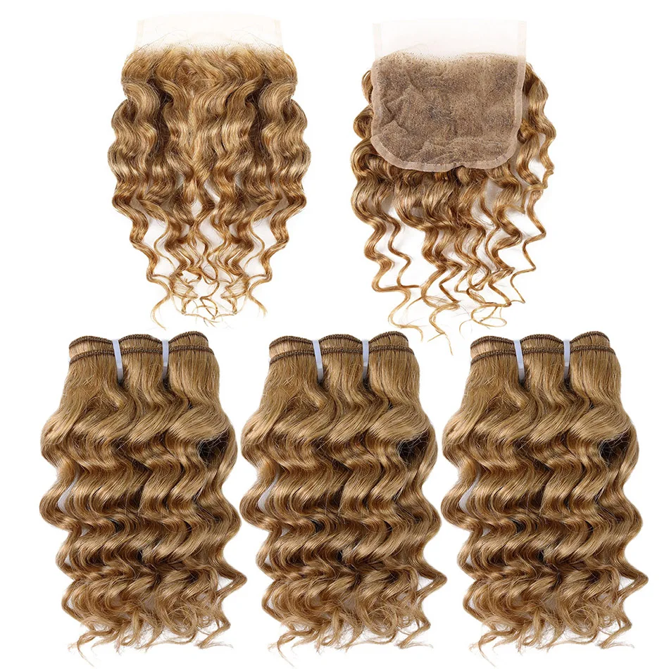 Настоящая красота 3 пряди бразильские волнистые волосы с застежкой на шнуровке