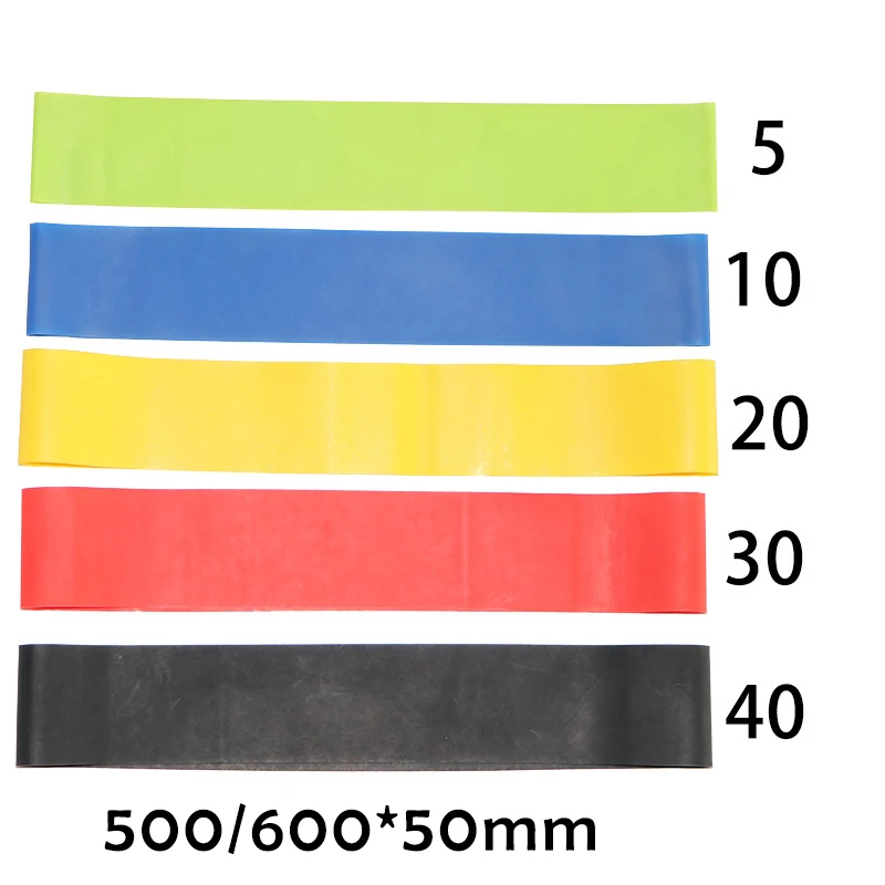 Резиновые ленты для йоги эластичные фитнеса 0 3 мм-1 1 мм тренировочная резинка
