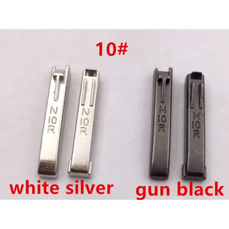 30 пар/лот 5 #8 #10 # серебристый черный смешанный левый правый вставка застежка молния пробка для двух открытых