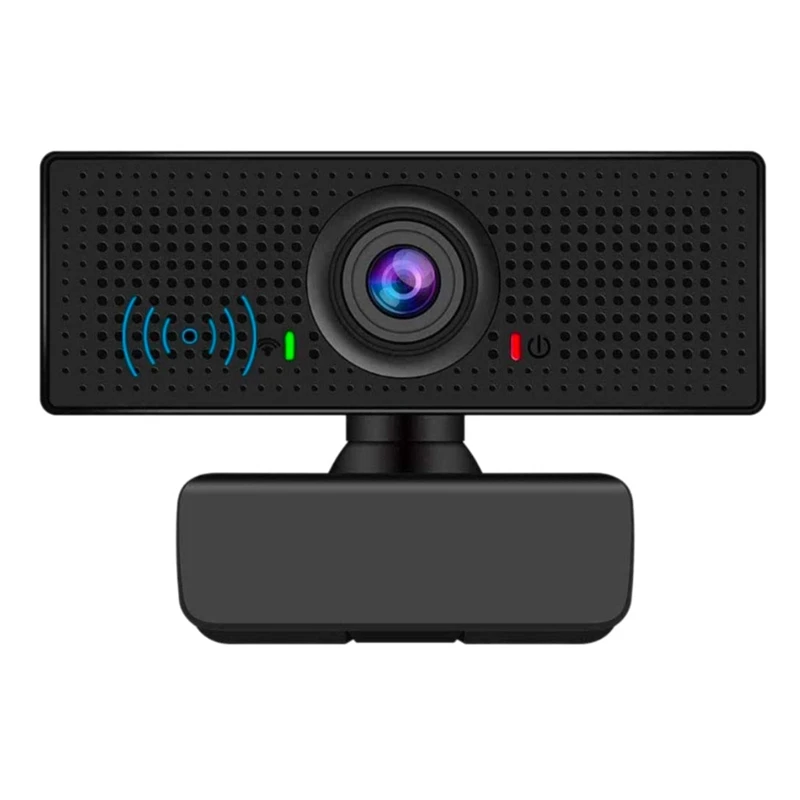 

1080P Webcam With Built-In Microphone 360° Rotatable USB Webcam Suitable For Live Broadcast, Video Call, Online Meeting