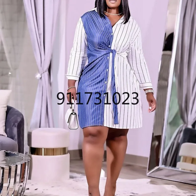 Платье женское в африканском стиле с принтом размеры до 4XL | Тематическая одежда и