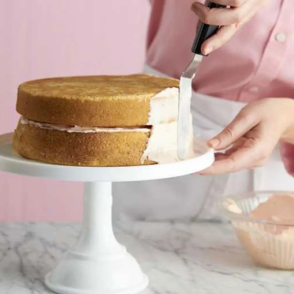 3 шт./компл. Пластик ручка Сталь крем торт украшения шпатель Ножи выпечки