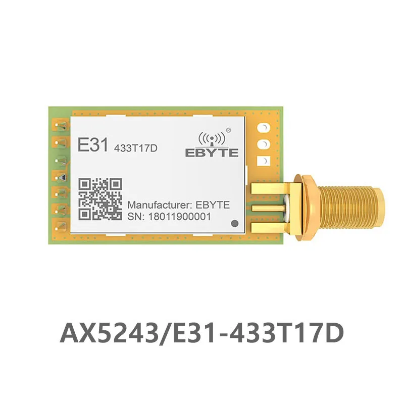 E31-433T17D антенна дальнего действия AX5043 433 МГЦ 50 мВт SMA беспроводной трансивер IoT uhf