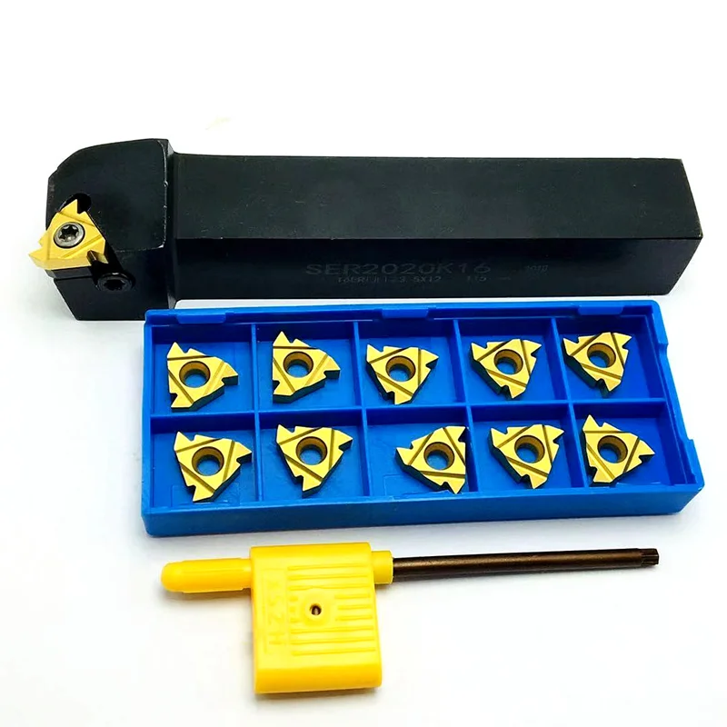 SER SER1212H11 SER1010H11 SER1616H11 SER1212H16 SER2020K16 SER2020K22 SER2525M22 резьбовой держатель инструмента для токарных вставок 16ER 22ER on.