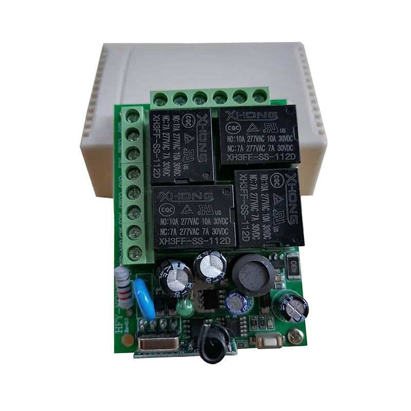 Беспроводной Радиочастотный выключатель света 220 В переменного тока 4 канала 10 А |