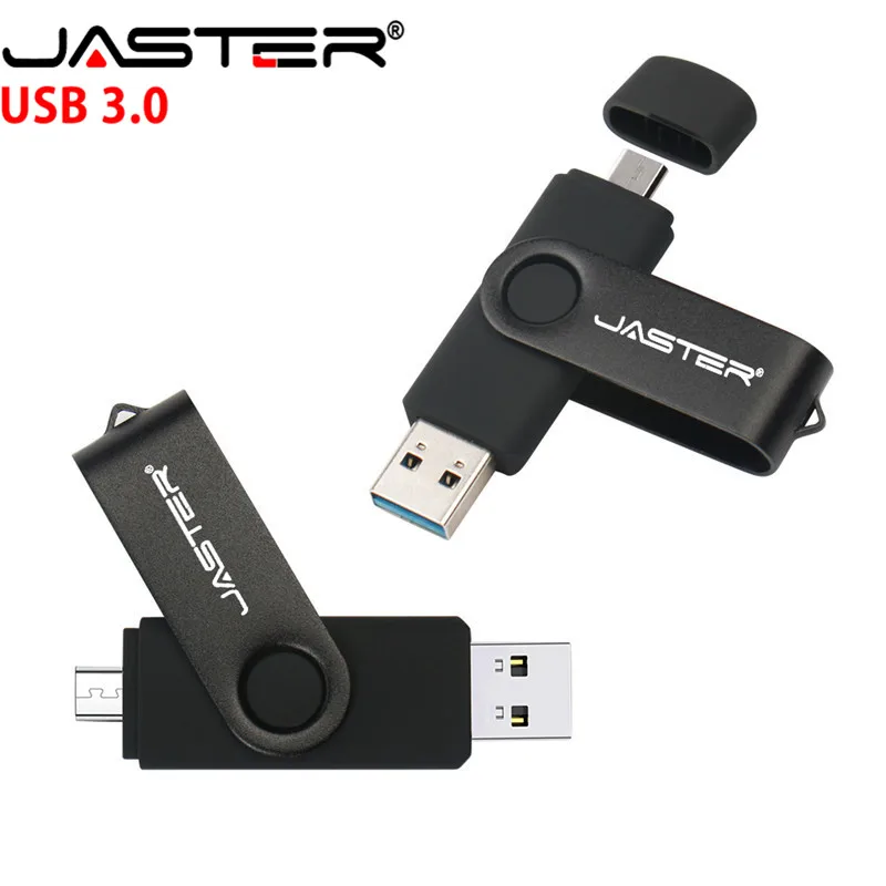 Новый флэш накопитель JASTER 128 ГБ 64 32 16 8 4 Гб OTG высокоскоростной Флэш для Android/ПК|USB