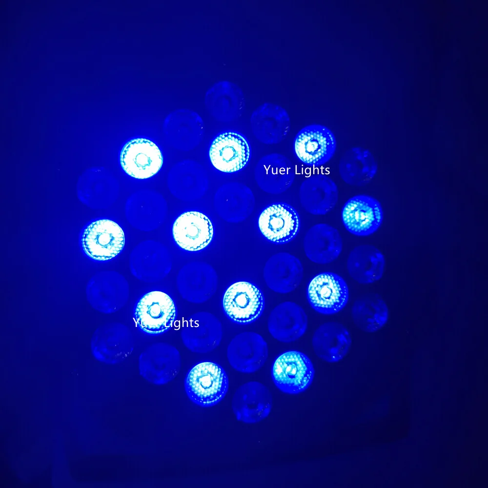 1 шт./лот светодиодный Par огни 36X 3W RGB светодиодный сценический свет DMX512 Par огни подходят для дискотеки DJ проектор машины вечерние украшения для дома