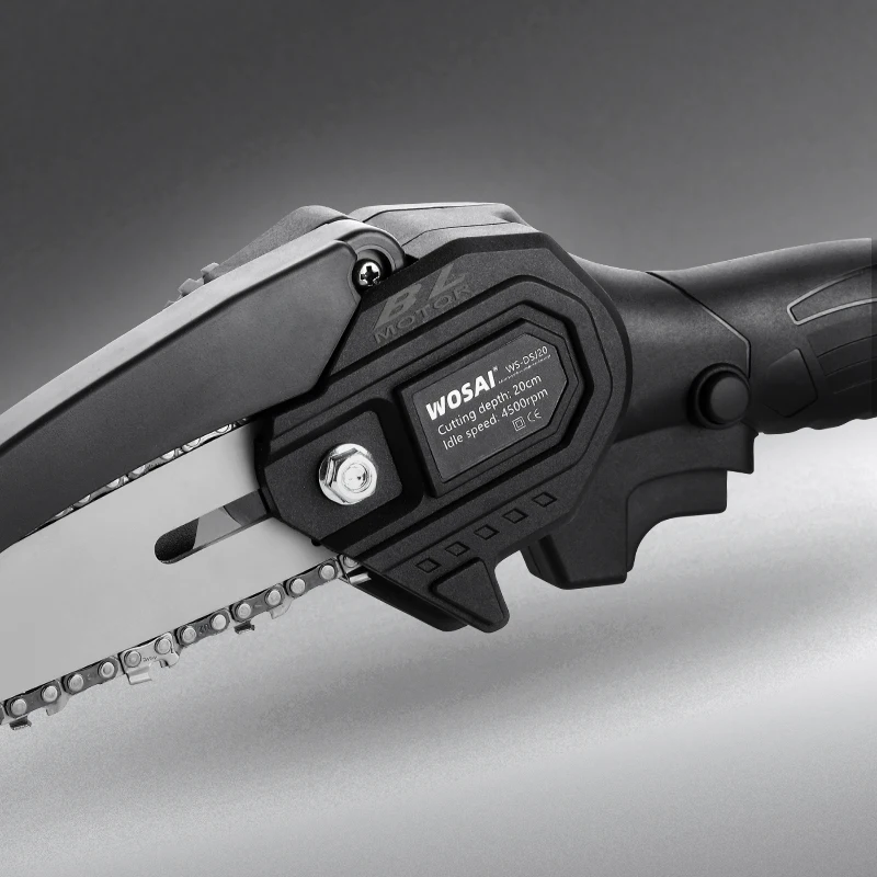 WOSAI 20V MT-Series 6 дюймов бесщеточная цепная пила Беспроводная мини Ручная обрезка