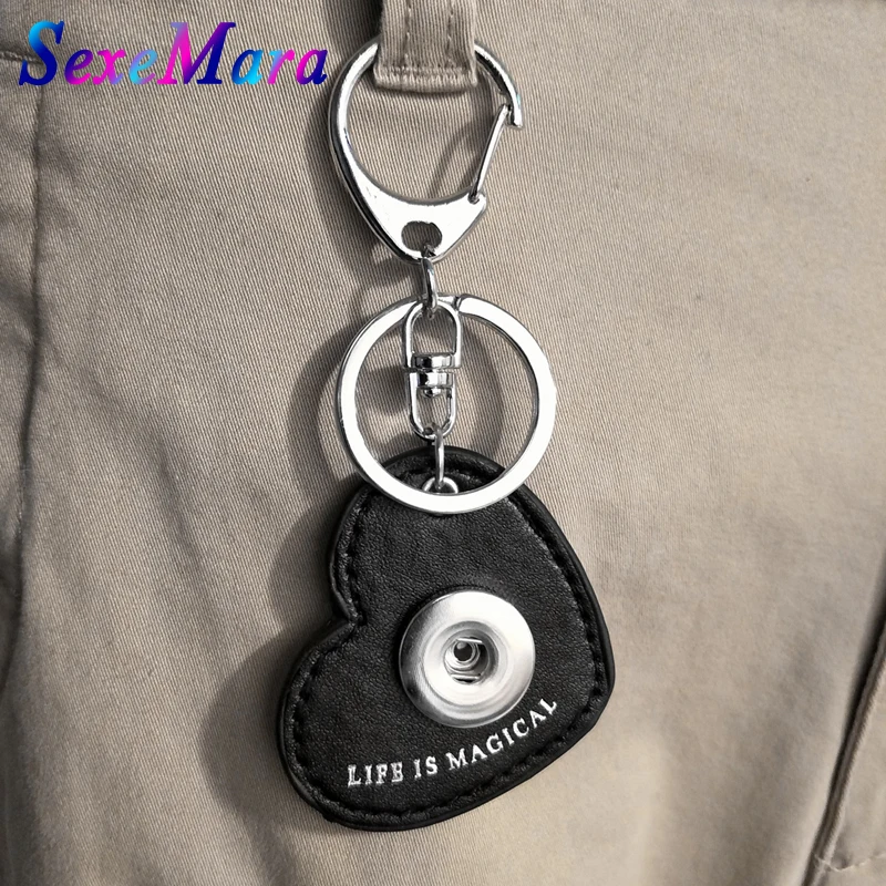 Новинка брелок для ключей в виде сердца диаметром 18 мм милые украшения мужчин и