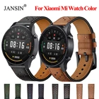 Кожаный ремешок для часов Xiaomi mi, сменный цветной браслет для часов Xiaomi mi, цветные Смарт-часы, ремешок для часов