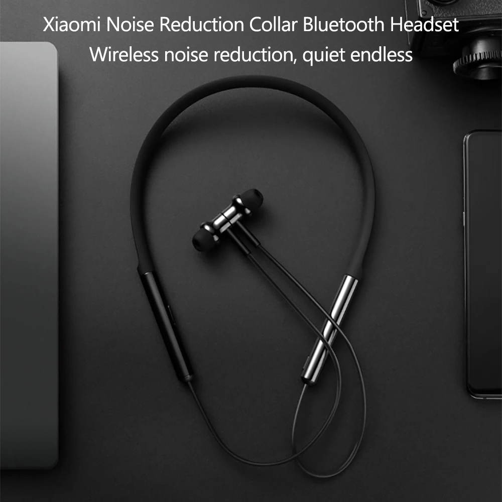 Xiaomi ANC Bluetooth подголовник гарнитура беспроводной шумоподавление Магнитный Bluetooth Гибридный HD звук с микрофоном наушники