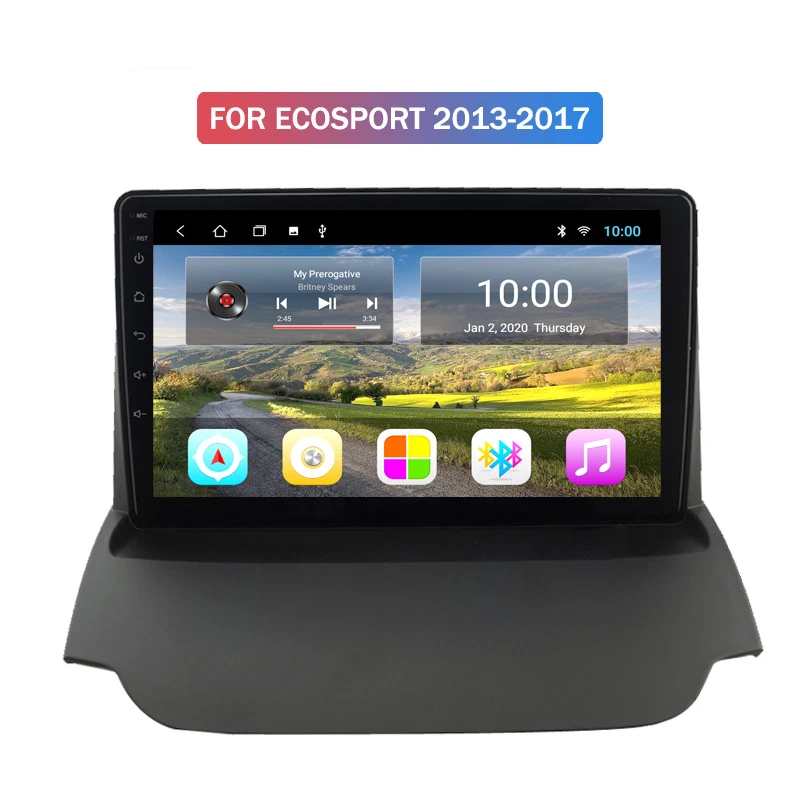 Автомобильная навигация для 13-17 Ford Ecosport Android GPS большой экран 2G 32G 9 автомобильное