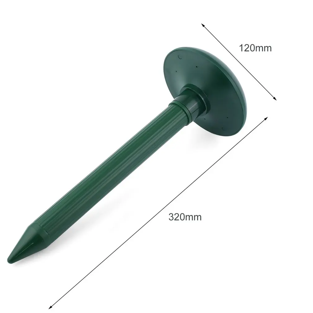 Солнечный Мощность eco-friendly ультразвуковой Суслик от кротов змей Мышь вредителями