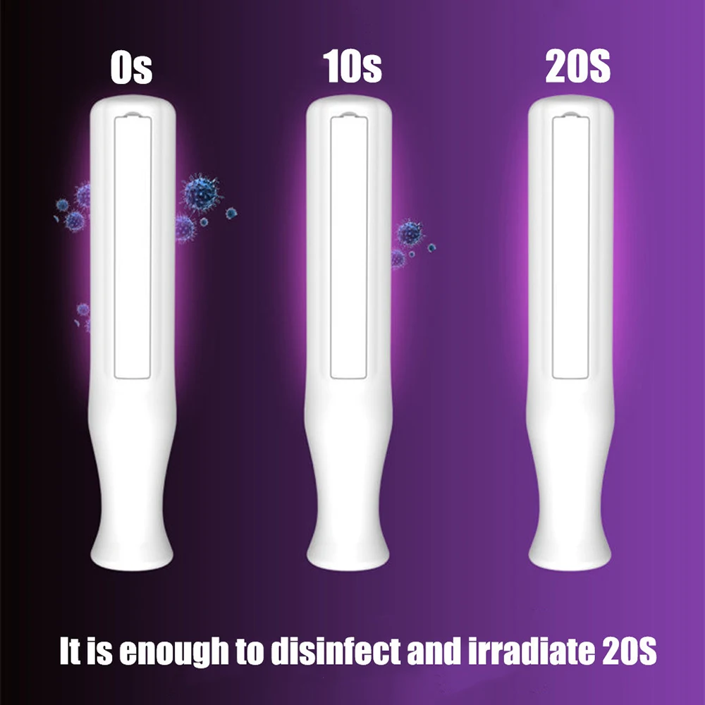 Портативный ручной светильник UVC дезинфицирующая лампа для дома отеля домашнего