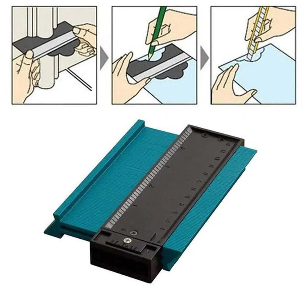 Пластиковый неправильный формирователь профиль линейка датчик дубликатор
