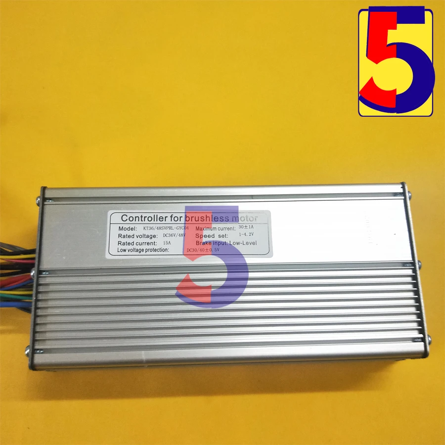 New S12S 500W Controller 30A 36V/48V controller KT Torque Simulation Sine Wave Julei Waterproof plug | Спорт и развлечения