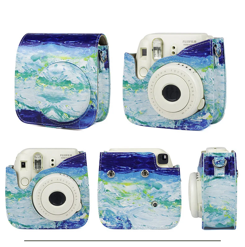 Чехол для Камеры Fujifilm Instax Mini 9 чехол из искусственной кожи с плечевым ремнем 8 + камеры Мгновенной