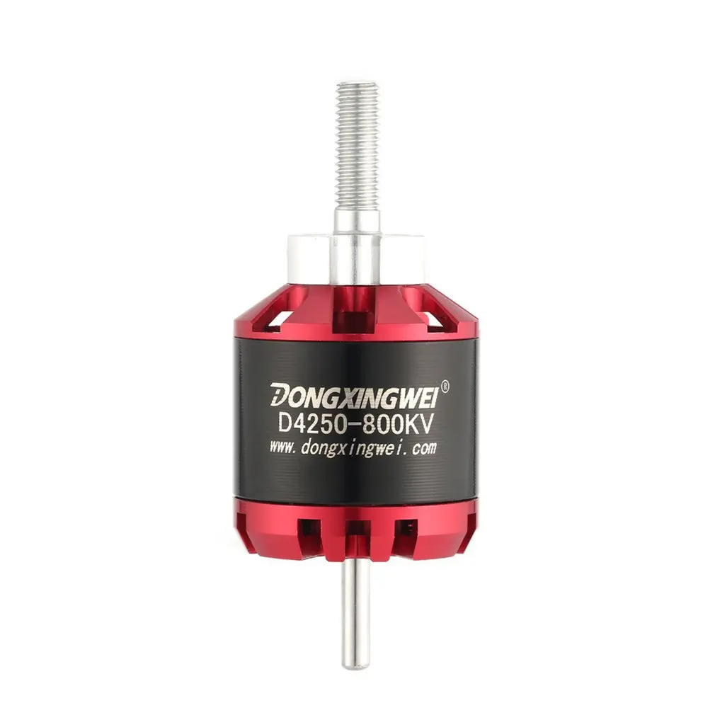 Бесщеточный двигатель DXW D4250 800KV 3-7S для радиоуправляемого дрона FPV с неподвижным