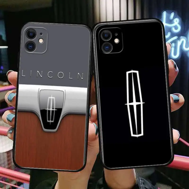 

super car Lincoln Phone Cases For iphone 11 Pro Max case 12 Pro Max 8 PLUS 7 PLUS 6S iphone XR X XS mini mobile cell women