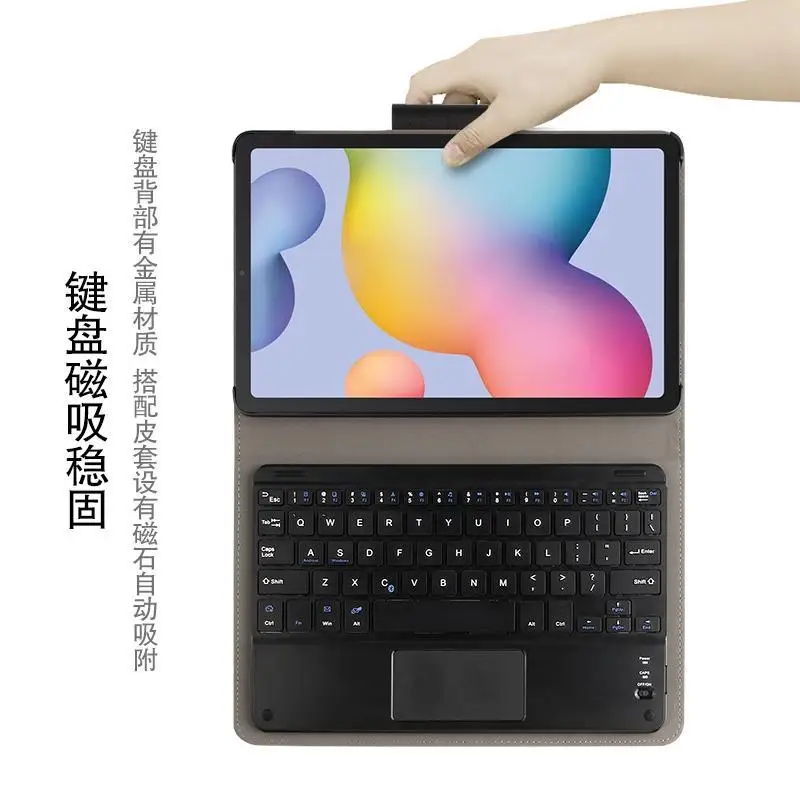 

Case For Samsung Galaxy Tab S6 Lite 10.4 SM-P610 SM-P615 Bluetooth keyboard Protective Cover Tab S6 lite 10.4\" 2020 Tablet Case