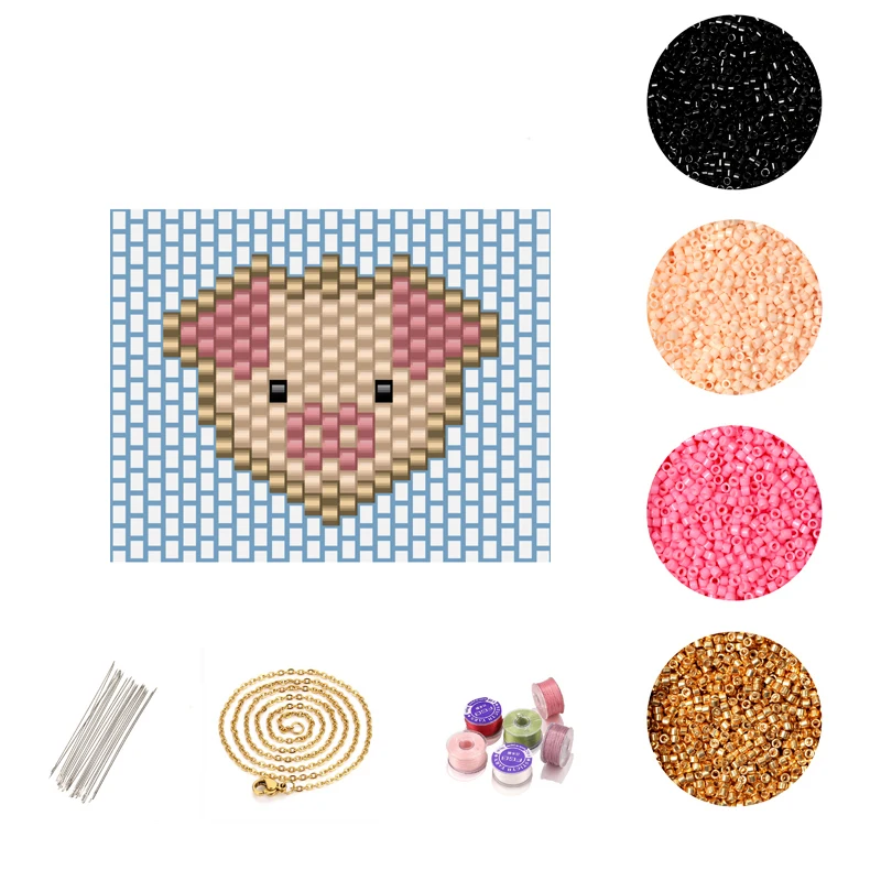 FAIRYWOO милые аксессуары для женщин DIY бисер миюки Набор изготовления ювелирных