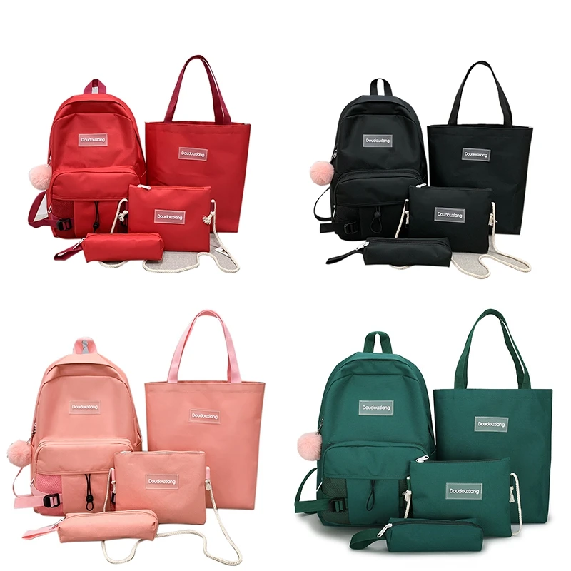 

Школьная сумка в Корейском стиле, простой рюкзак для учеников младшей и старшей школы в стиле Харадзюку для студентов колледжа