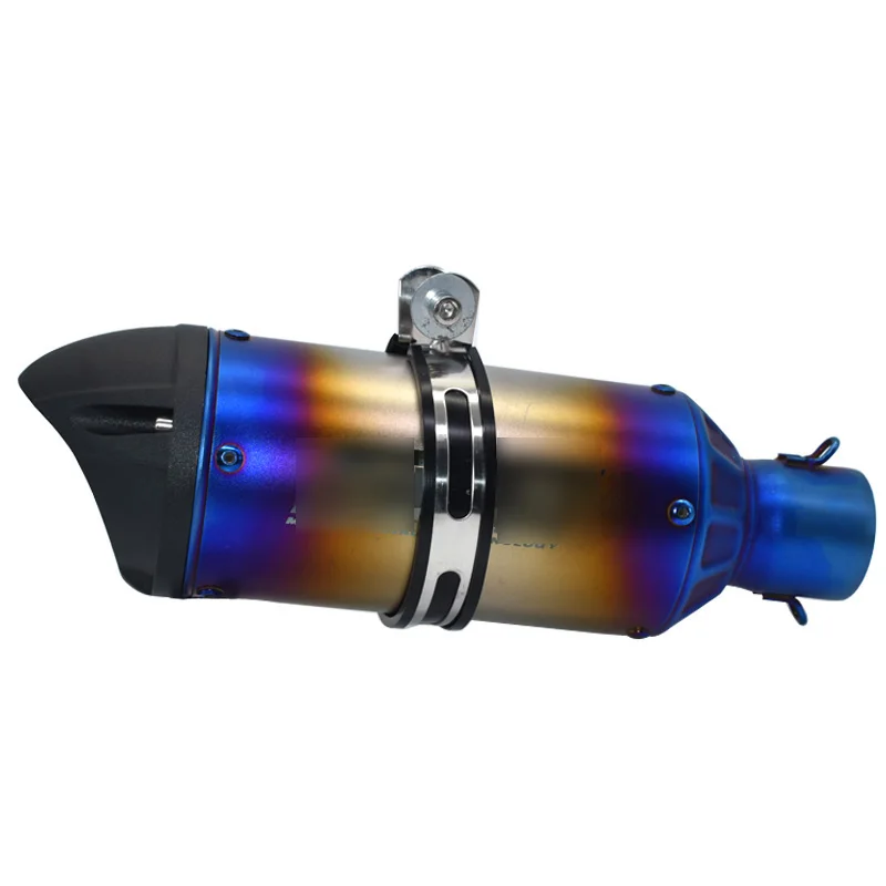 

51mm Universal Motorcycle GP Exhaust Pipe Escape moto Modified Laser Muffler For Honda Ninjia 250 ATV PCX155 NVX155 R25 MSX mt09
