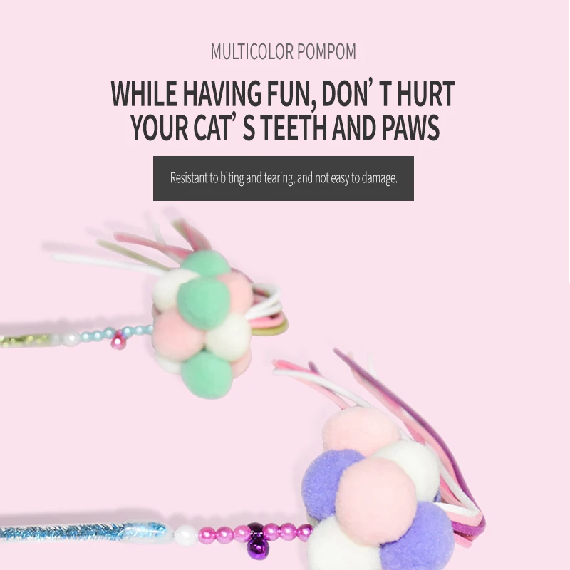 Великолепная перьевая палочка качество кошачья интерактивная игрушка перо