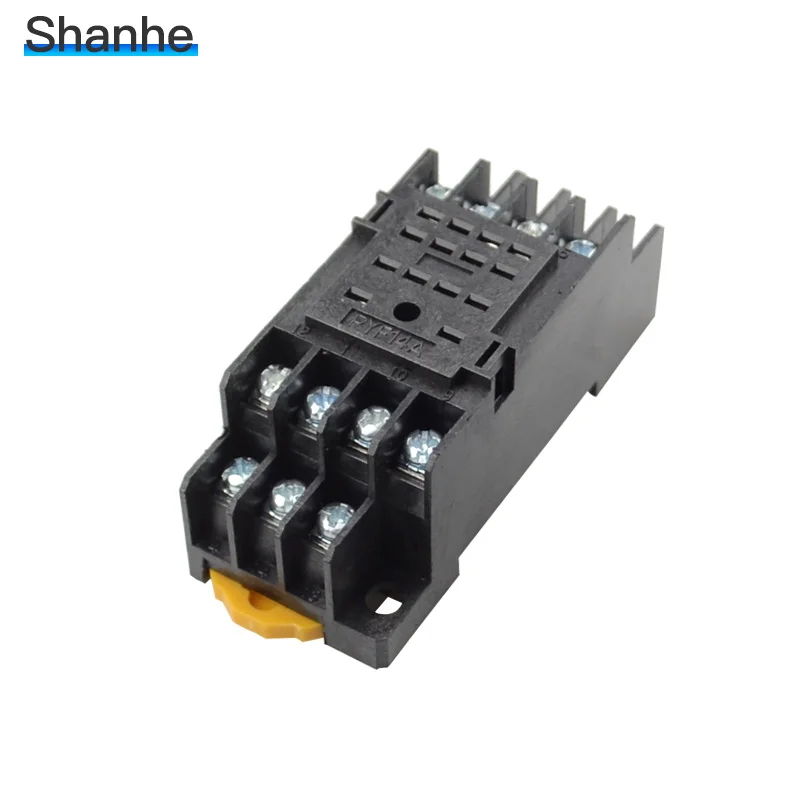 Силовое реле MY4NJ миниатюрное реле 14 контактов HH54P - Габаритные размеры: Socket