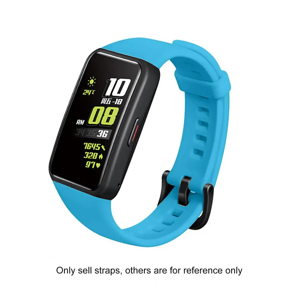 silicone replacement wrist strap wristband for huawei honor band 6 smart watch smart wearable devices accessories free global shipping