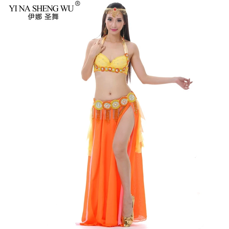 Женский костюм для танца живота комплект выступлений в Восточном и индийском